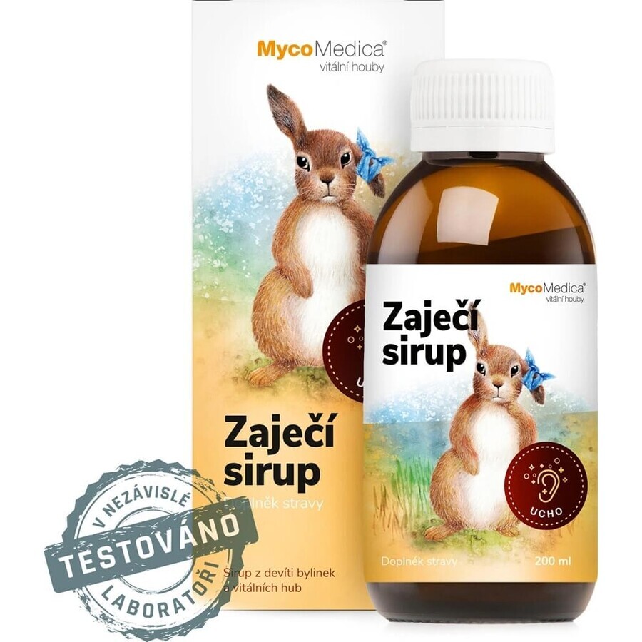 Mycomedica Zajaci sirop 200ml 1×200 ml