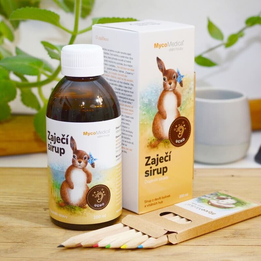 Mycomedica Zajaci sirop 200ml 1×200 ml