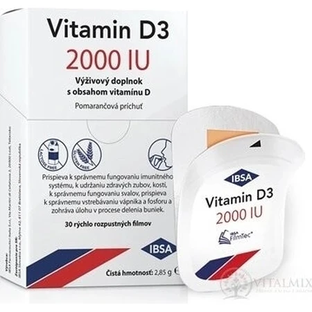 VITAMIN D3 IBSA IBSA 2000 IU 1×30 Stück, Nahrungsergänzungsmittel