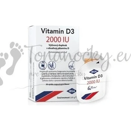 VITAMIN D3 IBSA IBSA 2000 IU 1×30 Stück, Nahrungsergänzungsmittel