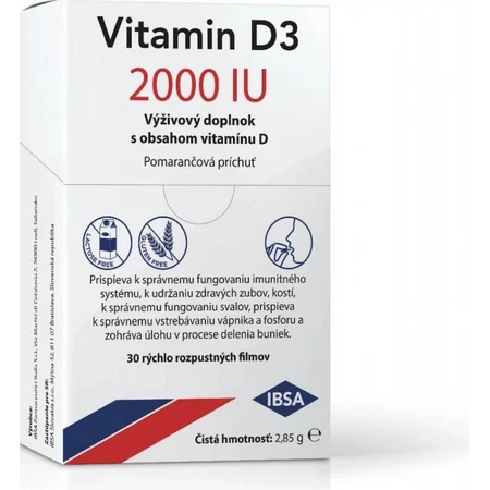 VITAMIN D3 IBSA IBSA 2000 IU 1×30 Stück, Nahrungsergänzungsmittel
