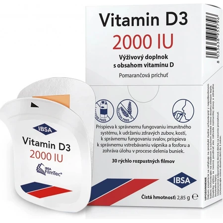 VITAMIN D3 IBSA IBSA 2000 IU 1×30 Stück, Nahrungsergänzungsmittel