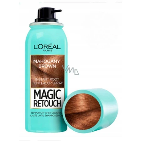 L'Oréal Paris Magic Retouch hairspray to cover mahogany brown growth, 75 ml 1×75 ml, spray