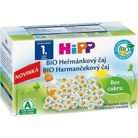 HiPP BIO Kamillethee 20×1,5 g, kamillethee