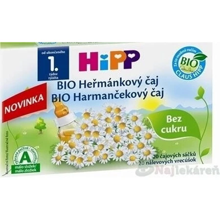 HiPP BIO Kamillethee 20×1,5 g, kamillethee