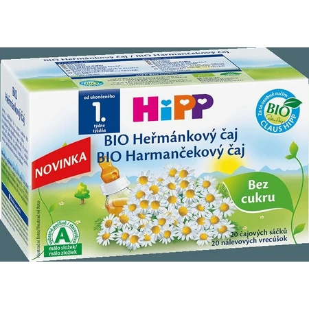 HiPP BIO Kamillethee 20×1,5 g, kamillethee