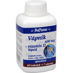 MedPharma LAMP 600 mg + Vitamina D liq. 1×37 cps, supliment alimentar MedPharma LAMP 600 mg + Vitamina D liq. 1×37 cps, supliment alimentar