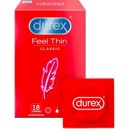 DUREX Feel Thin Classic 1×12 Stück, Kondome
