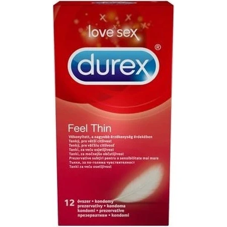 DUREX Feel Thin Classic 1×12 Stück, Kondome