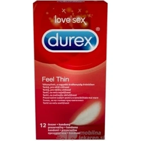 DUREX Feel Thin Classic 1×12 Stück, Kondome