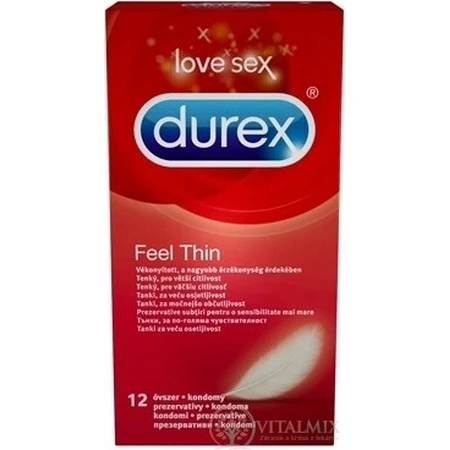 DUREX Feel Thin Classic 1×12 Stück, Kondome