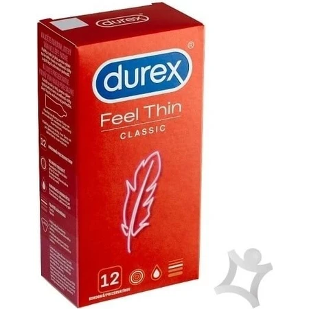 DUREX Feel Thin Classic 1×12 Stück, Kondome