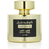 LATTAFA CONFIDENTIAL PRIVATE PRIVATE GOLD EDP 100ML 1×100 ml, eau de parfum