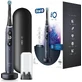 Oral B EK iO Series 7 Black + toothbrush holder + travel bag 1×1 set