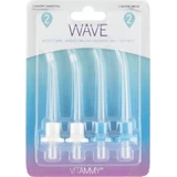 Vitammy Wave Ersatzgriffe für Dental-Dusche 1×4 Stück, Ersatz-Dental-Duschköpfe