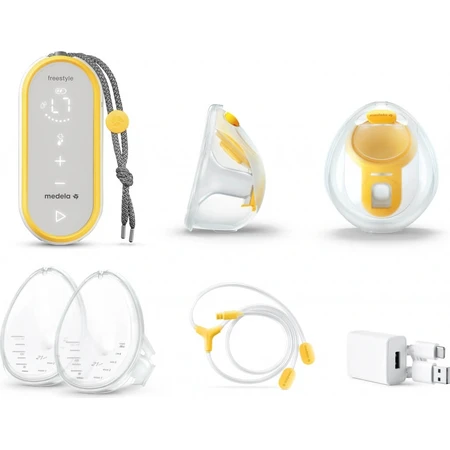 Medela Double Freestyle™ Handsfree 1×1 elektrische borstkolf, elektrische borstkolf
