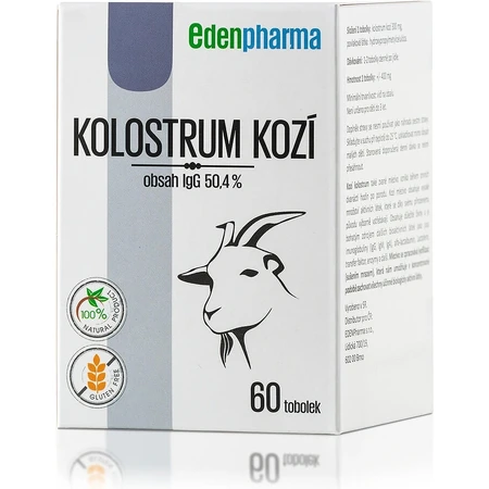 EDENPharma KOLOSTRUM GOAT 1×60 cps, food supplement