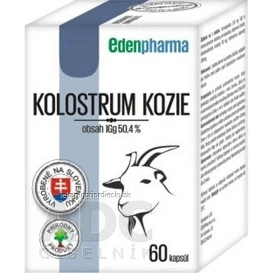 EDENPharma KOLOSTRUM GOAT 1×60 cps, food supplement