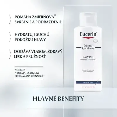 Eucerin DermoCapillaire Champú 5% Urea 1×250 ml para piel seca