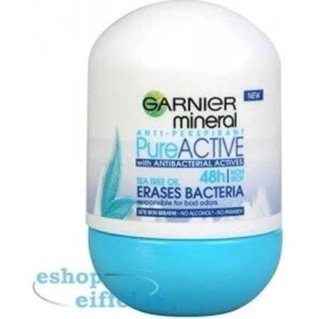 Garnier Mineral Pure Active 48h roll-on 1×50 ml antitranspirante bala