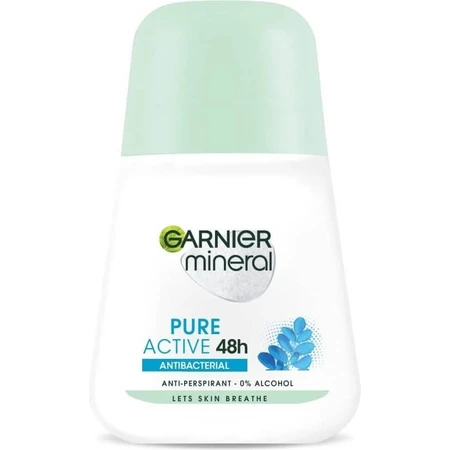 Garnier Mineral Pure Active 48h roll-on 1×50 ml antitranspirante bala