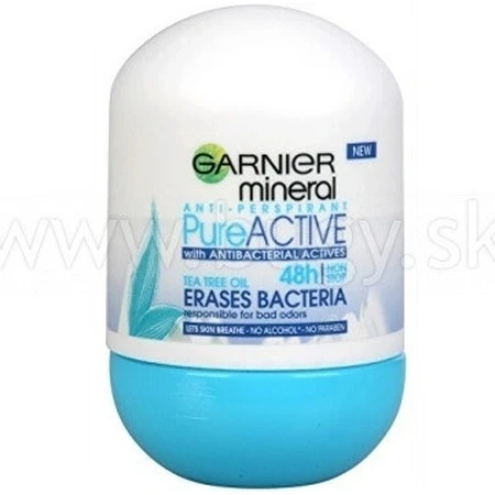 Garnier Mineral Pure Active 48h roll-on 1×50 ml antitranspirante bala