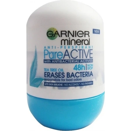 Garnier Mineral Pure Active 48h roll-on 1×50 ml antitranspirante bala