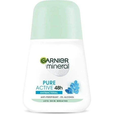 Garnier Mineral Pure Active 48h roll-on 1×50 ml antitranspirante bala