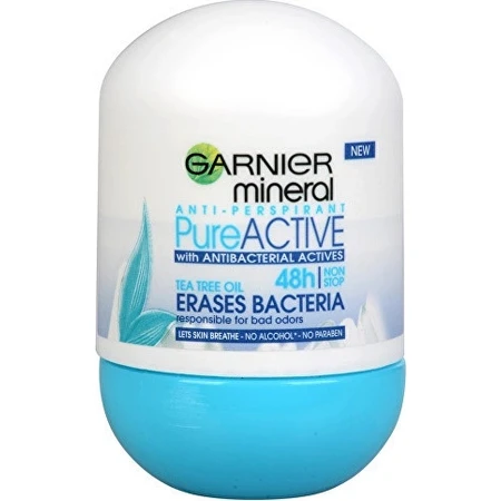 Garnier Mineral Pure Active 48h roll-on 1×50 ml antitranspirante bala