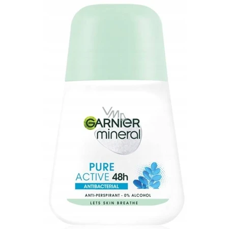 Garnier Mineral Pure Active 48h roll-on 1×50 ml antitranspirante bala