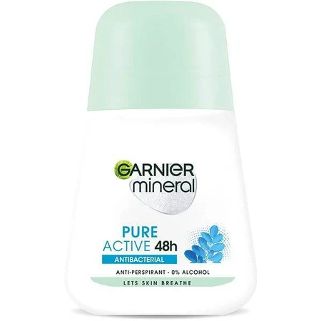 Garnier Mineral Pure Active 48h roll-on 1×50 ml antitranspirante bala