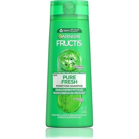 GARNIER GARNIER FRUCTIS PURE FRESH shampoo 1×250ml, shampoo voor vrouwen