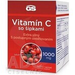 GS Vitamina C 1000+cones, 50+10 tbl 1×50+10 tbl, suplemento nutricional GS Vitamina C 1000+cones, 50+10 tbl 1×50+10 tbl, suplemento nutricional