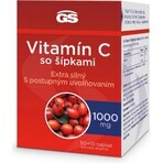 GS Vitamina C 1000+cones, 50+10 tbl 1×50+10 tbl, suplemento nutricional GS Vitamina C 1000+cones, 50+10 tbl 1×50+10 tbl, suplemento nutricional