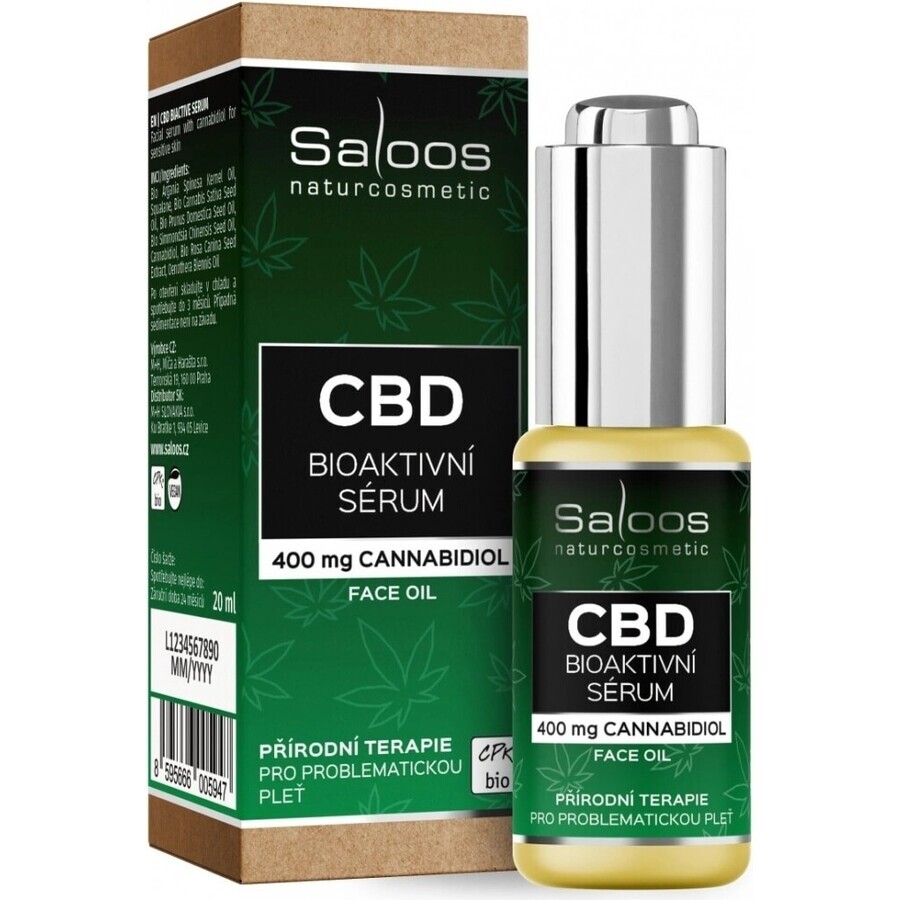 SALOOS CBD bioactive skin serum 1×20 ml serum