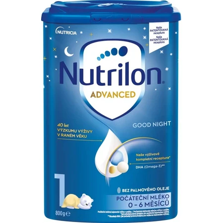 Nutrilon Advanced 1 Gute Nacht 6×800 g, Säuglingsmilch
