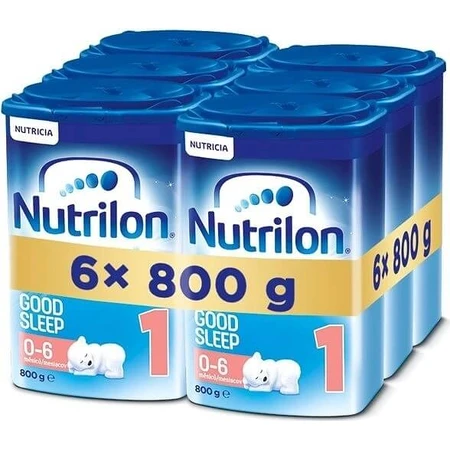 Nutrilon Advanced 1 Gute Nacht 6×800 g, Säuglingsmilch