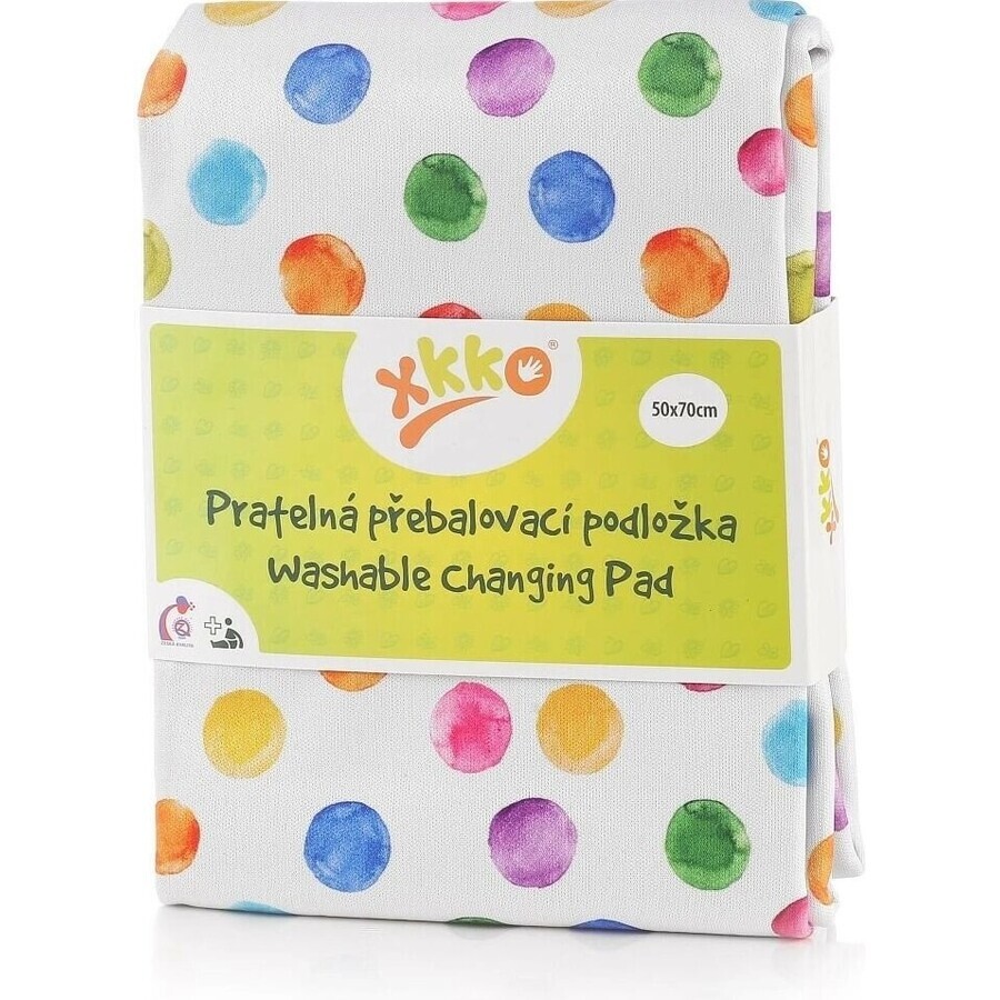 XKKO Tappetino di ricambio, 50x70 - Acquerello a pois 1×1 pz. XKKO Tappetino di ricambio, 50x70 - Acquerello a pois 1×1 pz.