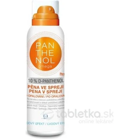 PANTHENOL Omega 10% ICE EFFECT 1×200 ml, spray après bain de soleil