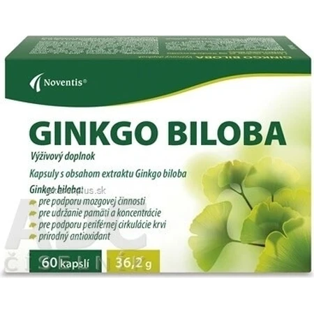 Noventis GINKGO BILOBA 1×60 cps