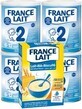 France Lait 2 4x400g + FL wheat porridge. Set 250g 1&#215;1, infant milk powder set