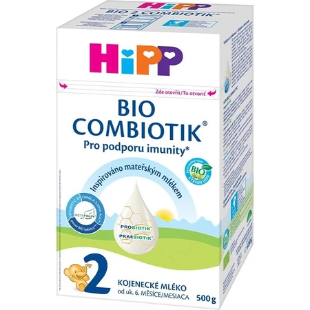 HiPP 2 BIO Combiotik® Preparado de continuación para lactantes (a partir de 6 meses) 1×500 g, preparado para lactantes