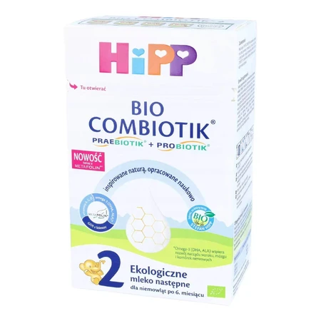 HiPP 2 BIO Combiotik® Preparado de continuación para lactantes (a partir de 6 meses) 1×500 g, preparado para lactantes