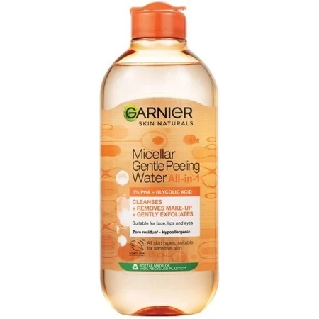 Garnier Alles-in-één micellair water peeling, 400 ml 1×400 ml, micellair water