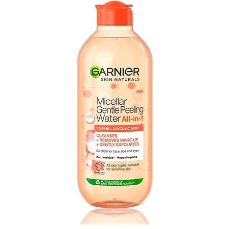 Garnier Alles-in-één micellair water peeling, 400 ml 1×400 ml, micellair water