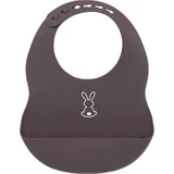 NATTOU BPA free dark purple BPA free 1×1 pc, babero de silicona