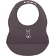 NATTOU BPA free dark purple BPA free 1×1 pc, silicone bib