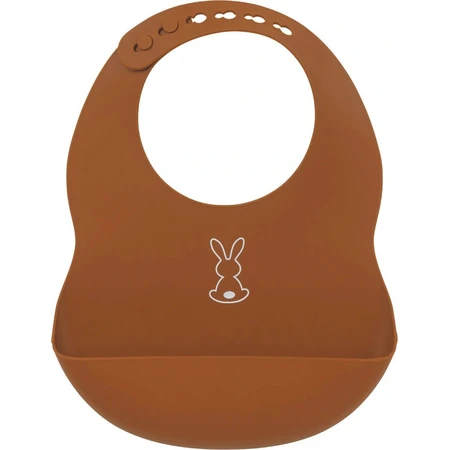 NATTOU BPA free dark purple BPA free 1×1 pc, silicone bib