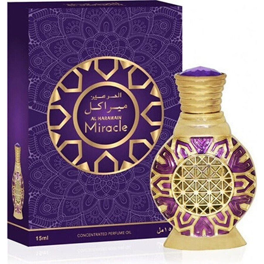 Al Haramain Miracle Parfum Oil 15ml 1×15 ml, parfumolie