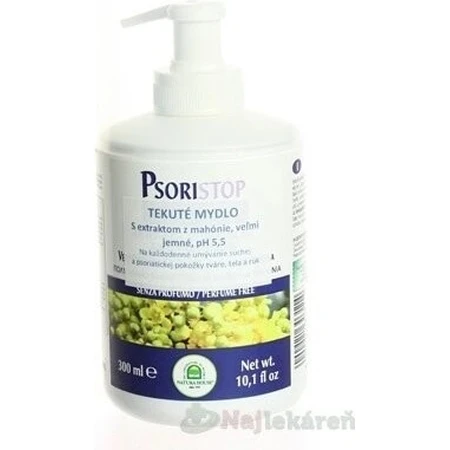 Psoristop Flüssigseife 1×300 ml, Seife